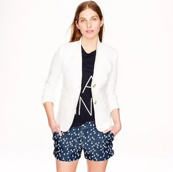 J Crew Navy Blue Sailboat Shorts - Picture 2 of 8